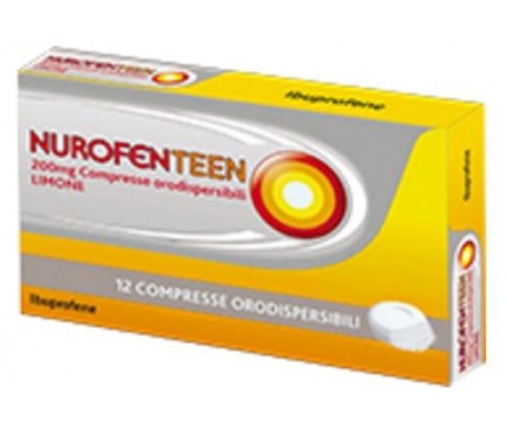 78880_nurofenteen_200_mg_ibuprofene_limone_12_compresse_orodispersibili